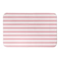 thumbnail image 1 of Creative Products Pink and White Stripes 34x21 Bath Mat, 1 of 1