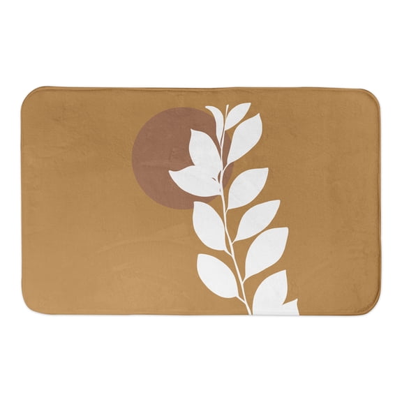 Creative Products Plant with Sun 34x21 Bath Mat