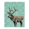 thumbnail image 1 of Creative Products Playful Polka Dot Elk 8x10 Canvas Wall Art, 1 of 1