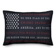 thumbnail image 1 of Creative Products Pledge Of Allegiance Flag 14 x 20 Spun Poly Pillow, 1 of 3