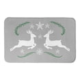 thumbnail image 1 of Creative Products Prancing Reindeer 34x21 Bath Mat, 1 of 1