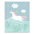thumbnail image 1 of Creative Products Prancing Unicorn 16x20 Canvas Wall Art, 1 of 5