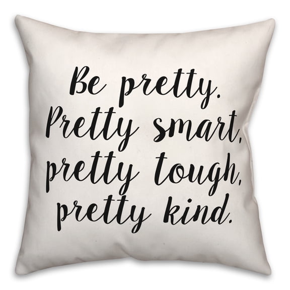 Creative Products Pretty 18x18 Spun Poly Pillow