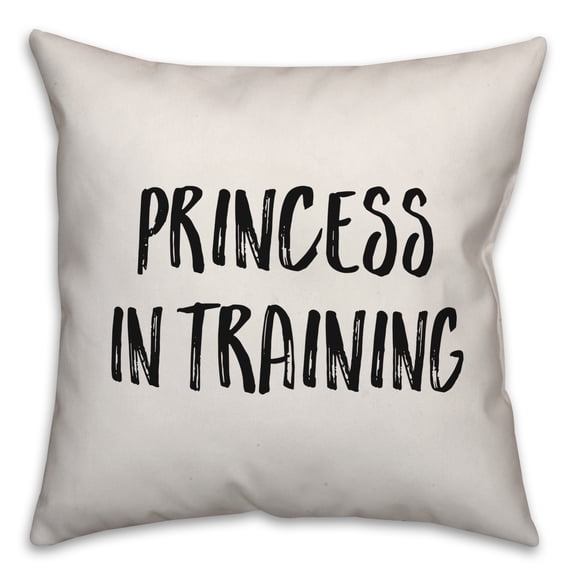 Creative Products Princess In Training 16x16 Spun Poly Pillow