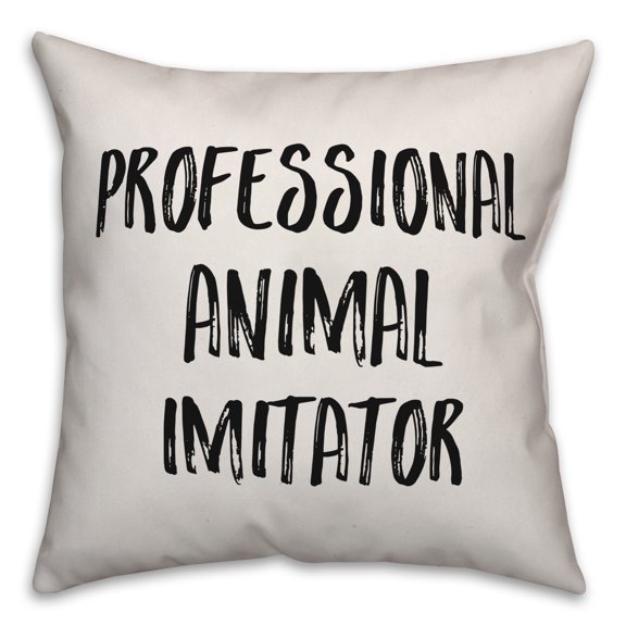 Creative Products Professional Animal Imitator 16x16 Spun Poly Pillow