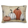 thumbnail image 1 of Creative Products Pumpkin Paint 20 x 14 Spun Poly Pillow, 1 of 3
