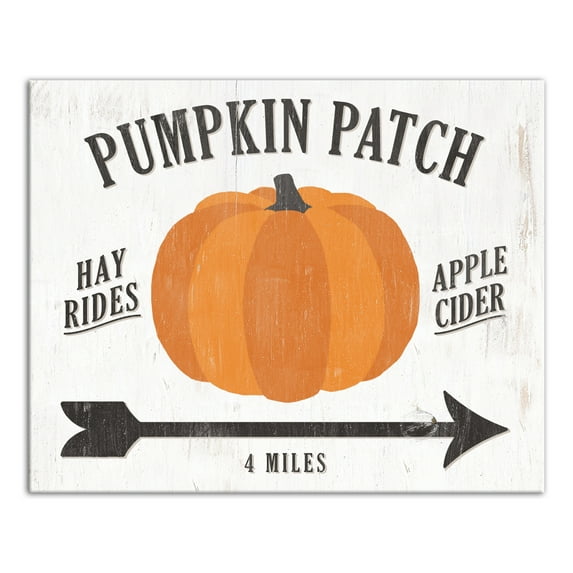 Creative Products Pumpkin Patch 16x20 Canvas Wall Art