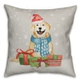 thumbnail image 1 of Creative Products Puppy Presents 16x16 Spun Poly Pillow, 1 of 3