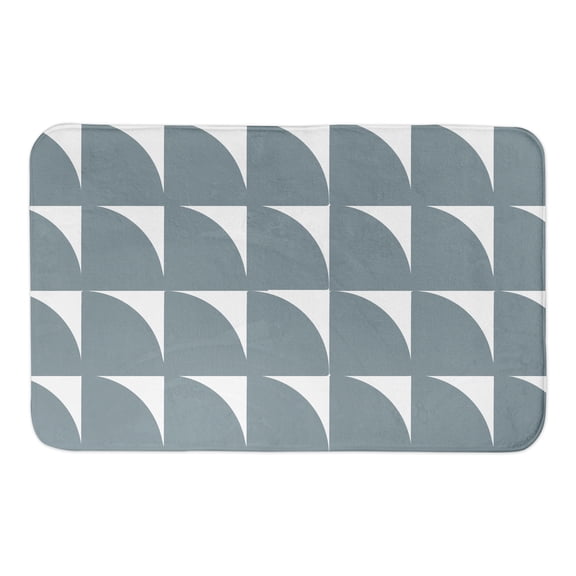 Creative Products Quarter Circle 34x21 Bath Mat