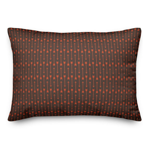 Creative Products Red Arrows Pattern 14x20 Spun Poly Pillow