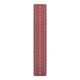 thumbnail image 1 of Creative Products Red Knitted Snowflake Pattern 16x72 Cotton Twill Table Runner, 1 of 3