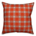 thumbnail image 1 of Creative Products Red Plaid 16x16 Spun Poly Pillow, 1 of 2