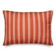 thumbnail image 1 of Creative Products Red Stripes 14x20 Spun Poly Pillow, 1 of 2