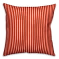 thumbnail image 1 of Creative Products Red Stripes 20x20 Spun Poly Pillow, 1 of 2