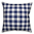 thumbnail image 1 of Creative Products Red White and Blue Buffalo Check 18x18 Spun Poly Pillow, 1 of 3