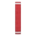 thumbnail image 1 of Creative Products Red, White and Gray Stripes 16x72 Poly Twill Table Runner, 1 of 3