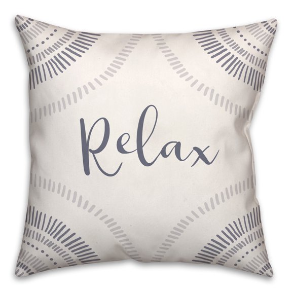 Creative Products Relax Arch Blue 20 x 20 Indoor / Outdoor Pillow