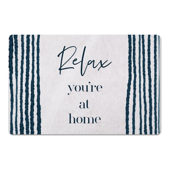 Creative Products Relax At Home Navy 18 x 27 Floor Mat