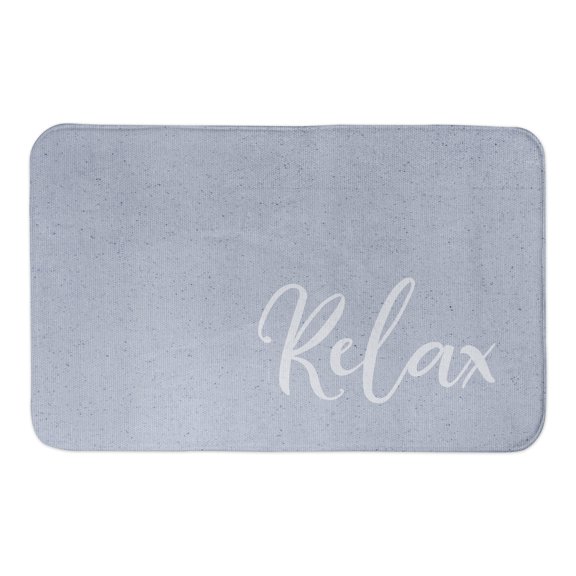 Creative Products Relax Script 34x21 Bath Mat