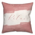 thumbnail image 1 of Creative Products Relax Watercolor Pink 20 x 20 Indoor / Outdoor Pillow, 1 of 3