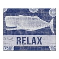 thumbnail image 1 of Creative Products Relax Whale 20 x 16 Canvas Wall Art, 1 of 5