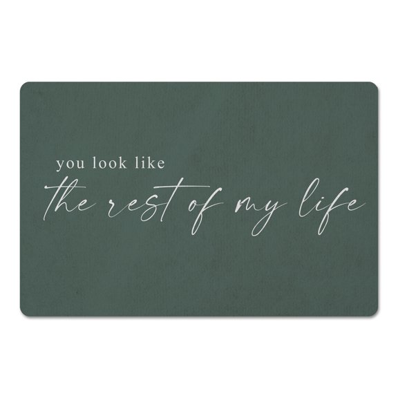 Creative Products Rest Of My Life 18 x 27 Floor Mat