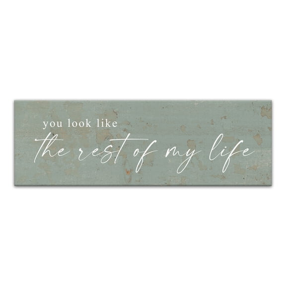 Creative Products Rest Of My Life 36 x 12 Canvas Wall Art