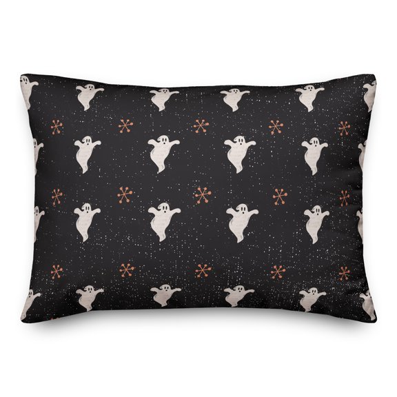 Creative Products Retro Ghost Pattern 14x20 Spun Poly Pillow