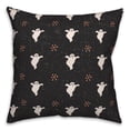 thumbnail image 1 of Creative Products Retro Ghost Pattern 18x18 Spun Poly Pillow, 1 of 3