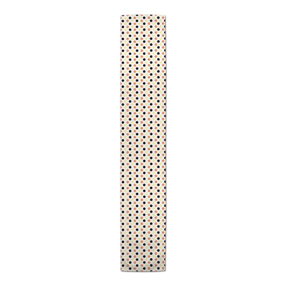 Creative Products Retro Polka Dots Pattern 16x90 Poly Twill Table Runner