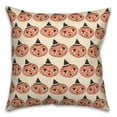 thumbnail image 1 of Creative Products Retro Pumpkin Pattern 18x18 Spun Poly Pillow, 1 of 3