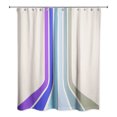 thumbnail image 1 of Creative Products Retro Stripes 2 71x74 Shower Curtain, 1 of 2