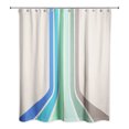 thumbnail image 1 of Creative Products Retro Stripes 3 71x74 Shower Curtain, 1 of 2