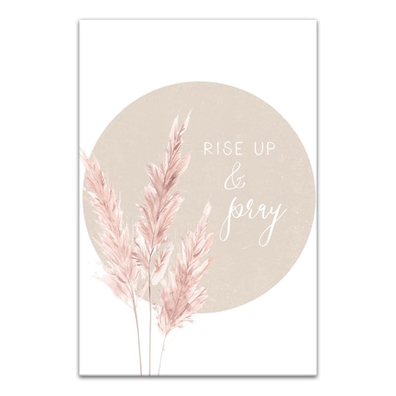 Creative Products Rise Up and Pray 20 x 30 Canvas Wall Art