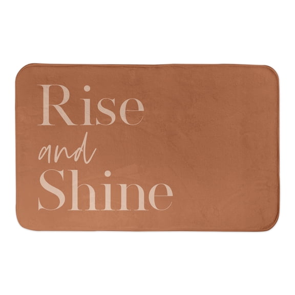 Creative Products Rise and Shine 21 x 34 Bath Mat