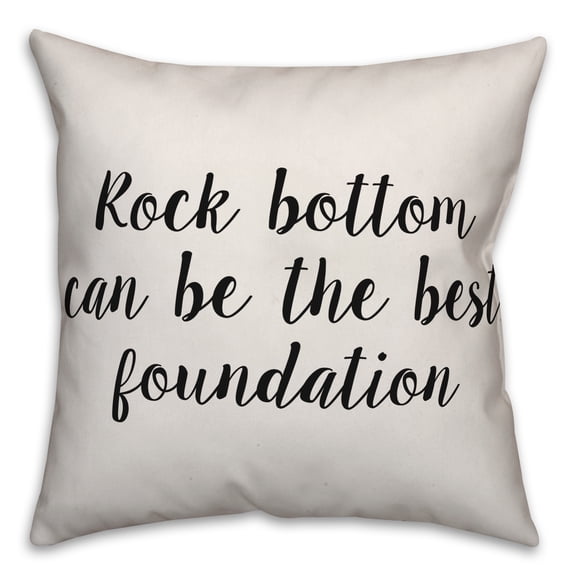 Creative Products Rock Bottom 16x16 Spun Poly Pillow