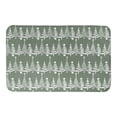 thumbnail image 1 of Creative Products Sage Christmas Tree Pattern 21 x 34 Bath Mat, 1 of 1