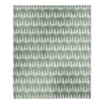 thumbnail image 1 of Creative Products Sage Christmas Tree Pattern 50 x 60 Faux Shearling Fleece Blanket, 1 of 3
