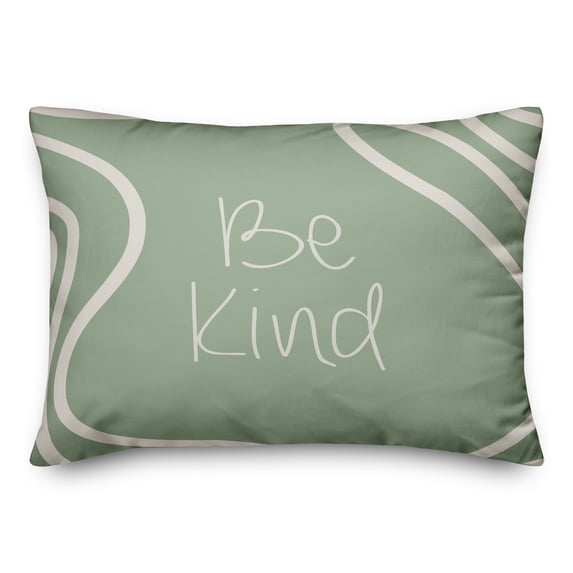 Creative Products Sage Lines 14 x 20 Spun Poly Pillow