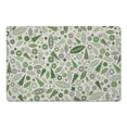 thumbnail image 1 of Creative Products Sage Midmod Christmas Pattern 27x18 Floor Mat, 1 of 1