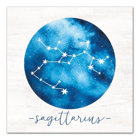 Creative Products Sagittarius Constellation 16x16 Canvas Wall Art