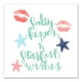 thumbnail image 1 of Creative Products Salty Kisses Starfish Wishes 16x16 Canvas Wall Art, 1 of 5