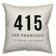 thumbnail image 1 of Creative Products San Francisco Coordinates 18x18 Indoor / Outdoor Pillow, 1 of 3