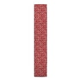 thumbnail image 1 of Creative Products Scallop Pattern Red 16x72 Poly Twill Table Runner, 1 of 3