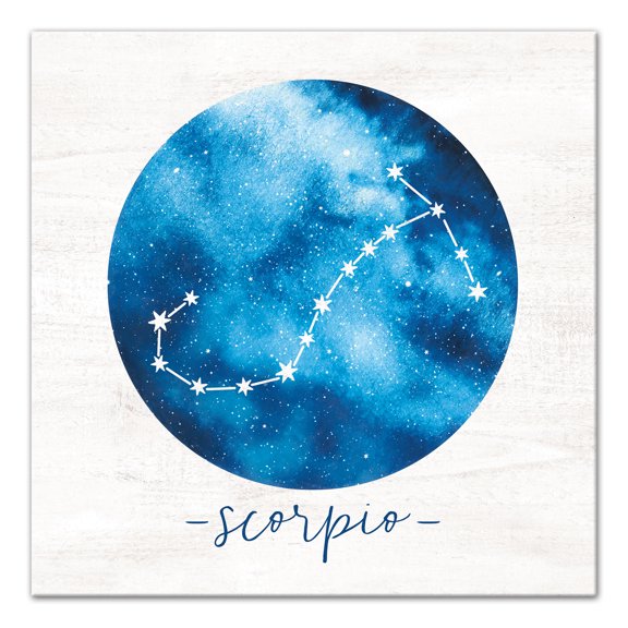 Creative Products Scorpio Constellation 16x16 Canvas Wall Art