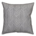 thumbnail image 1 of Creative Products Scribble Chevron Gray 20 x 20 Indoor / Outdoor Pillow, 1 of 9