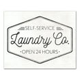 thumbnail image 1 of Creative Products Self-Service Laundry Co. 16x20 Canvas Wall Art, 1 of 5
