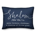 thumbnail image 1 of Creative Products Shalom Definition 14x20 Spun Poly Pillow, 1 of 2