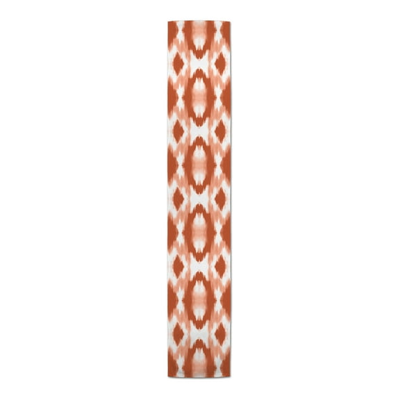 Creative Products Shibori Sky Rust 16x72 Poly Twill Table Runner