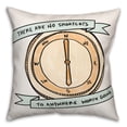 thumbnail image 1 of Creative Products Shortcut Compass 16x16 Spun Poly Pillow, 1 of 2